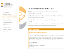 Tablet Screenshot of bigg-bamberg.de